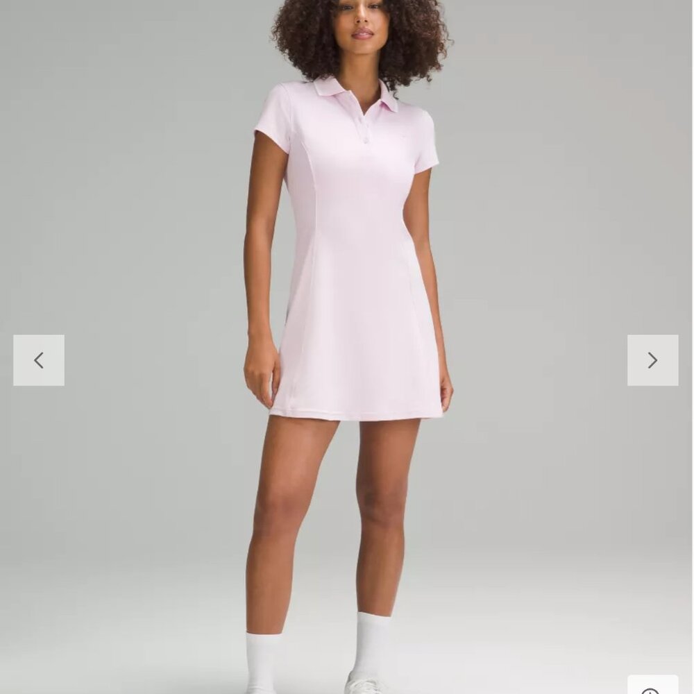 Lululemon short-sleeve polo dress